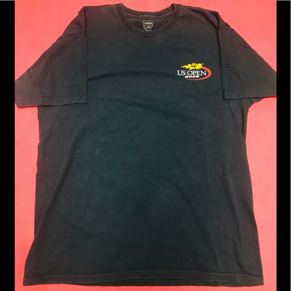 2009 US Open USTA T-SHIRT Gray Size Large